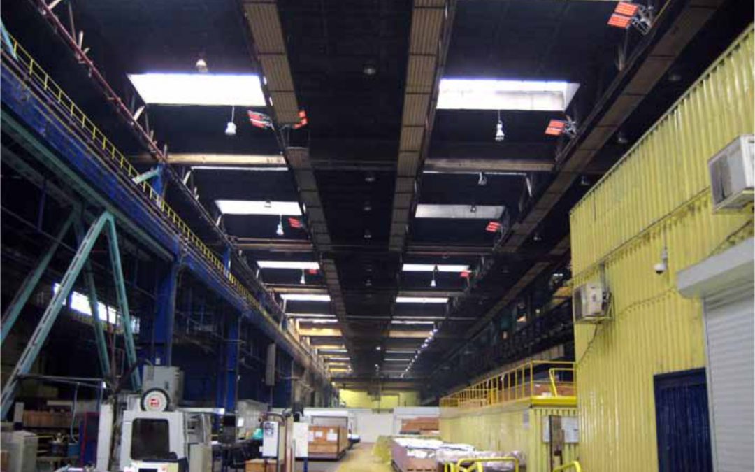 Sistem de incalzire cu panouri radiante ceramice pe gaz